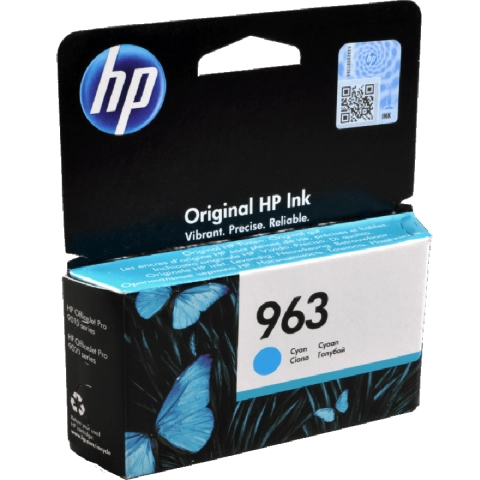 Tusz HP 963 / 3JA23AE Cyan do drukarek (Oryginalny) [10.7ml]